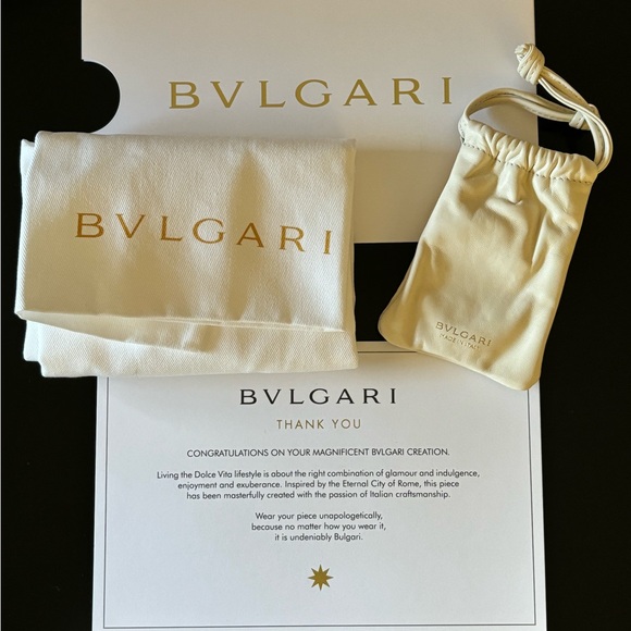 *NIB* Bulgari Serpenti Forever, Chevron & Leather - Picture 13 of 15